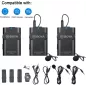 BOYA WM4 Pro-K2 : Micro sans Fil Double pour Vlogs, Interviews et Podcasts - Qualité Pro!